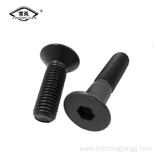 Cross recessed countersunk head screw